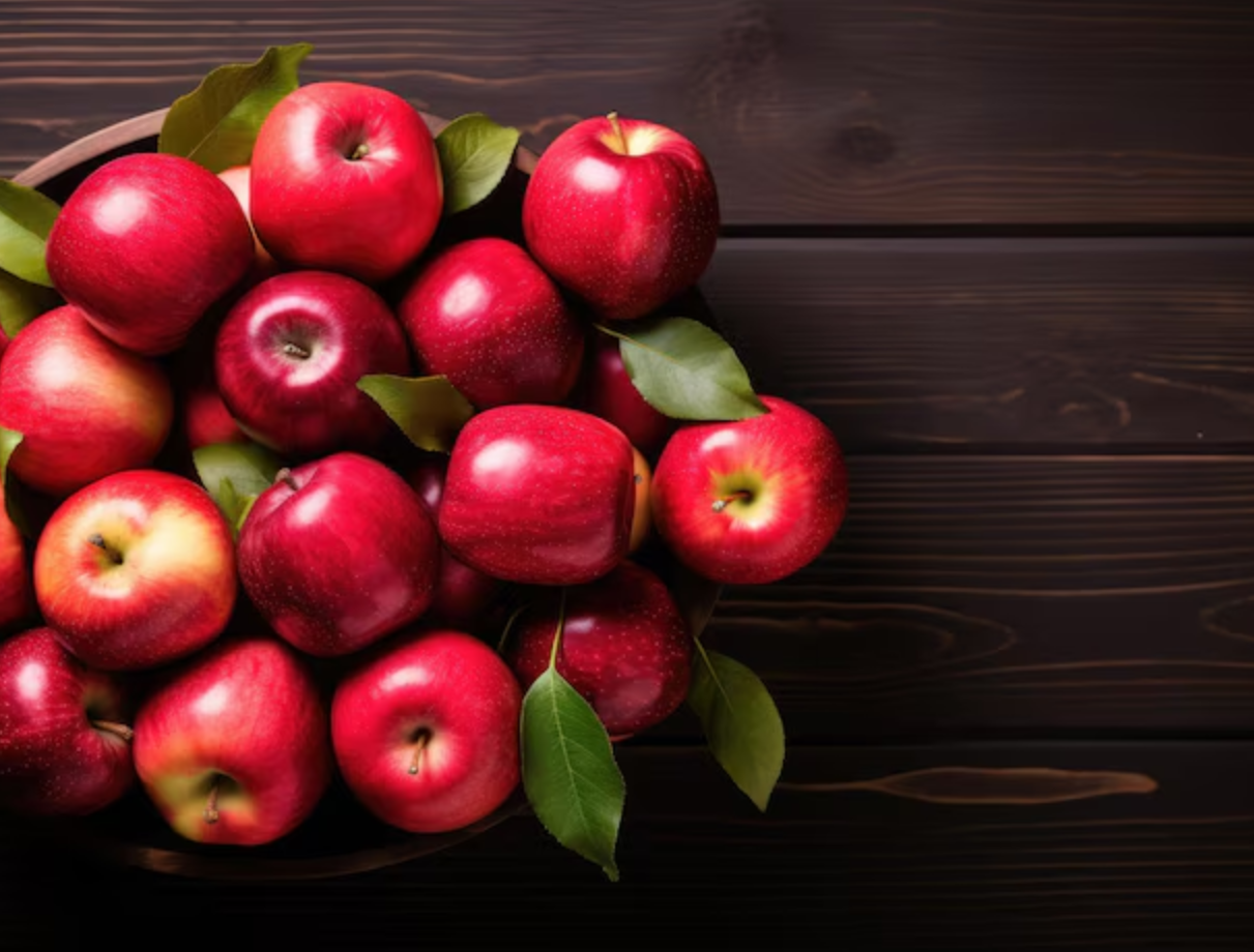 Shiny Red Apples